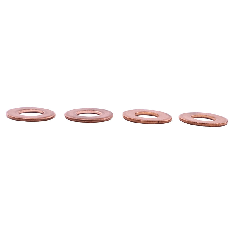 4 Pieces Fuel Injector Gasket 1G796-53620 1J864-53620 for Kubota Engine V3800 V2403 D1703 D1803 Tractor L2501 L3506 L4802 M5040 M6040 M7040 M8540