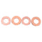 4 Pieces Fuel Injector Gasket 1G796-53620 1J864-53620 for Kubota Engine V3800 V2403 D1703 D1803 Tractor L2501 L3506 L4802 M5040 M6040 M7040 M8540