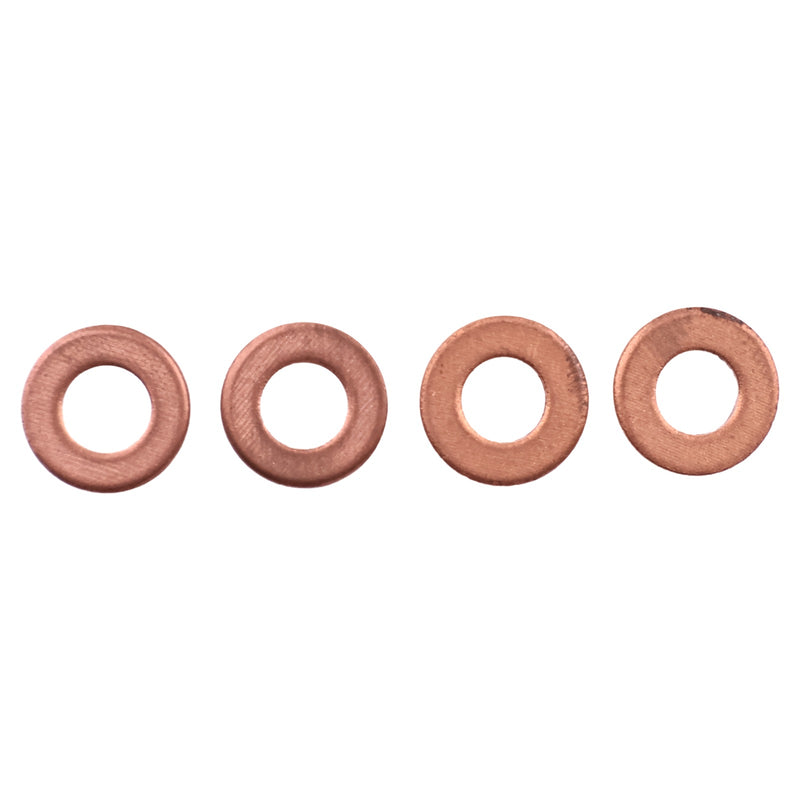 4 Pieces Fuel Injector Gasket 1G796-53620 1J864-53620 for Kubota Engine V3800 V2403 D1703 D1803 Tractor L2501 L3506 L4802 M5040 M6040 M7040 M8540