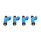 4 Pieces Fuel Injector INP-772 for Mitsubishi Mazda Suzuki Carry BT-50/B-2.6