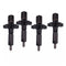 4 Pieces Fuel Injector 1N-4250 for Perkins Engine 4.236 Caterpillar CAT Excavator 205 206 Compactor PS-110 PS-130 PS-180 CS-323 CP-323 CB424