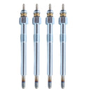 4 Pieces Glow Plug 1G911-65510 for Kubota Engine V2203 V2403 D1803 Excavator KX033-4 KX040-4 U35-4 Tractor L2501 L4060 L6060 MX4800 MX4900 MX5400