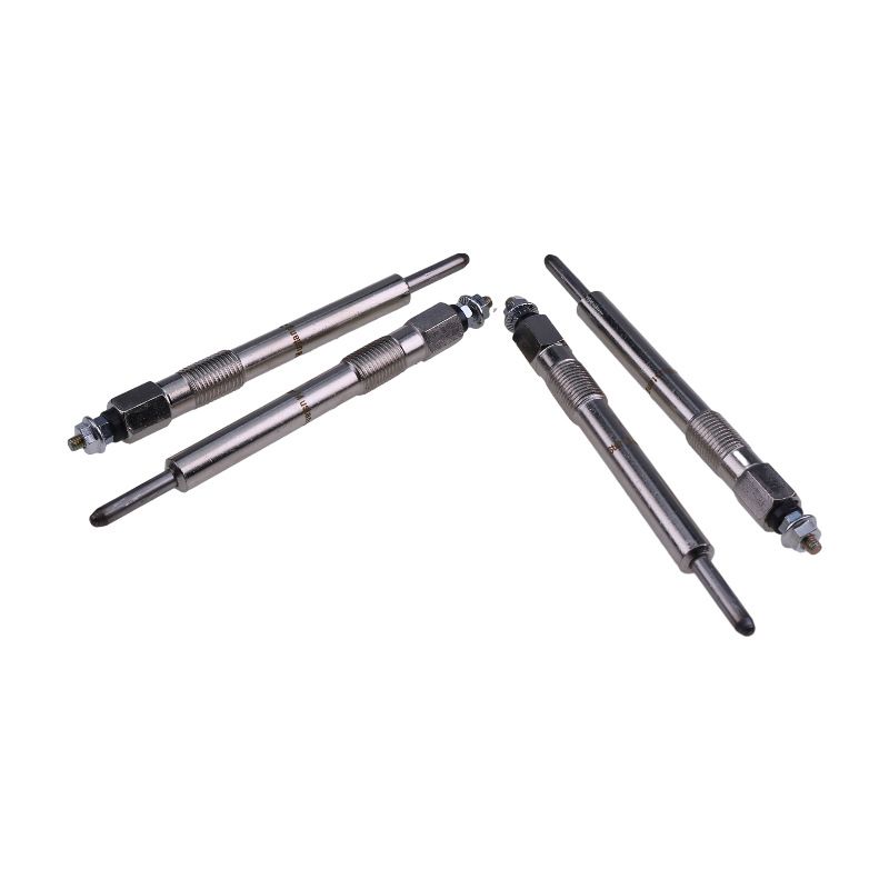 4 Pieces Glow Plug 8970476042 for Isuzu Engine 4JG1 4JG2 6BG1 6BG1T 4JA1 4JB1 4JC1 4BC2 4BD1 4BG1 4JB1 4LB1 4LC1 4LE1 4LE2