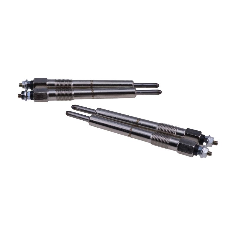 4 Pieces Glow Plug 8970476042 for Isuzu Engine 4JG1 4JG2 6BG1 6BG1T 4JA1 4JB1 4JC1 4BC2 4BD1 4BG1 4JB1 4LB1 4LC1 4LE1 4LE2
