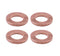 4 Pieces Injector Washer Sealing Ring 04286236 for Deutz Engine TD2011 TCD2011 2011 BFM2011