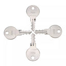 4 Pieces Key R001 230012 for RV Camper Trailer Baggage Compartment Door