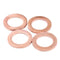 4 Pieces Nozzle Seat YM119625-11880 for Komatsu Engine 3D75N 3D78 3D84 4D98E S3D84E Excavator PC20R-8 PC75-1 PC95R-2 Loader CK20-1 WA85-3