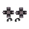 4 Pieces Rear Axle Universal Joint K7571-91320 for Kubota UTV RTV900G6 RTV900G9 RTV900R6 RTV900T6 RTV900W9