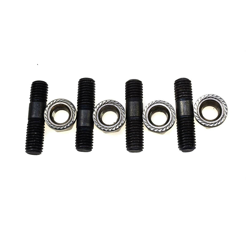 4 Pieces Turbo Mounting Stud and Nut Kit 3818823 3818824 for Cummins Engine 4BT 6BT 6CT B5.9 B6.7 ISBE ISB5.9 ISC8.3 ISL8.9 L10 N14 Dodge 5.9L 89-07