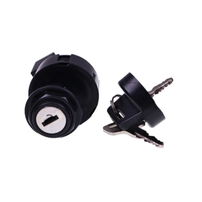 thumbnail interactive-video image 1 of Caltric Ignition Key Switch For Polaris Trail Blazer 330 2007-2009 ATV - Replaces 4081556, 4012164, 6 Pin Connector 1 of 3