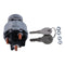 4 Terminals Ignition Switch With 2 Keys 1101202 P11092 for JLG Lull Telehandler 1044C-54 644B 6K 844C 8K 1044C 10K 644E-42 944E-42 D-Series