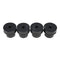 4 Pcs Engine Rubber Cushion Feet 87488318 87416966 for CASE 580M 580N 580SM 580SN 590SM 590SN 121E 21E 221E 321E 586G 588G