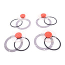 4Pcs Hubcap Window Kit 359-5995 for Stemco GMC Spicer-Dana Strick