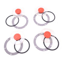 4Pcs Hubcap Window Kit 359-5995 for Stemco GMC Spicer-Dana Strick