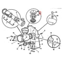 5" Air Intake Precleaner Group Assembly 130-6859 for Caterpillar CAT Engine 3304 3306 Excavator 225D 231D 235 350