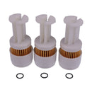 5 Pieces Fuel Filter 15412-93J00 65L-24563-00-00 for Suzuki DF200 DF225 DF250 DF300T-Z Yamaha DX150 F150 F200 F225 L225 Mercury 225