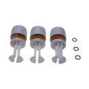 5 Pieces Fuel Filter 15412-93J00 65L-24563-00-00 for Suzuki DF200 DF225 DF250 DF300T-Z Yamaha DX150 F150 F200 F225 L225 Mercury 225