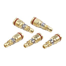 5 Pieces Gas Diffuser D-M250 for Miller AccuLock Mig Gun MDX-250