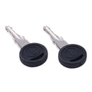 2 Pieces Key 1017696 for Tennant Floor Scrubber T600e T600 T5 T3 T7 T300 T350 T500 Nobles Burnisher SpeedGleam 5 7 B7 B5