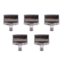 5 Pieces Control Knob AEZ73293801 for LG Stove LCG3011ST LCG3091ST LCG3611ST LCG3691ST
