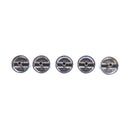 5 Pieces Plastic Burner Knob 316564509 5304502763 for Electrolux DGGF3046RFA DGGF3046RFB Frigidaire DGGF3046RFC FGGF3035RFA Gas Range
