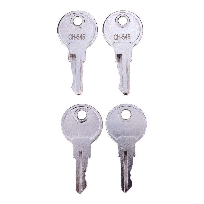 Key Ch Lock 4 Pieces Tool Box Latch Key CH-545 for Truck Trailer RV Horse Trailer ...