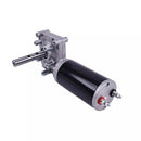50:1 12V 1.5HP 900W Dump Truck Roll Tarp Motor Chrome Cover