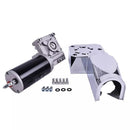50:1 12V 1.5HP 900W Dump Truck Roll Tarp Motor Chrome Cover