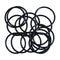 580 Pieces O Ring Seal Kit for Caterpillar Nitrile Material 90 Shore