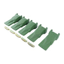 5 Pieces Bucket Digging Teeth V29SYL with Flex Pin V29PN for Excavator