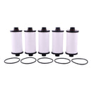 5 Pieces Crankcase Ventilation Filter Element CV52055 for Use with Atlas Copco Air Compressor CVM200 Series Cummins Engine QSB3.3 QSB4.5