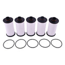 5 Pieces Crankcase Ventilation Filter Element CV52055 for Use with Atlas Copco Air Compressor CVM200 Series Cummins Engine QSB3.3 QSB4.5