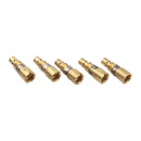 5 Pieces Gas Diffuser D-M100 for Miller Acculock Mig Gun MDX-100