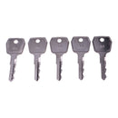 5 Ignition Keys 511416 57421-22060-71 57421-22000-71 for Toyota Engine 1DZ 4P 14Z 5K Earlier and Older Forklift 2FD 2FB 3FD 3FG 4FD 4FG 5FD 5FG 5FB 6FD 6FG 6FB 7FD 7FG