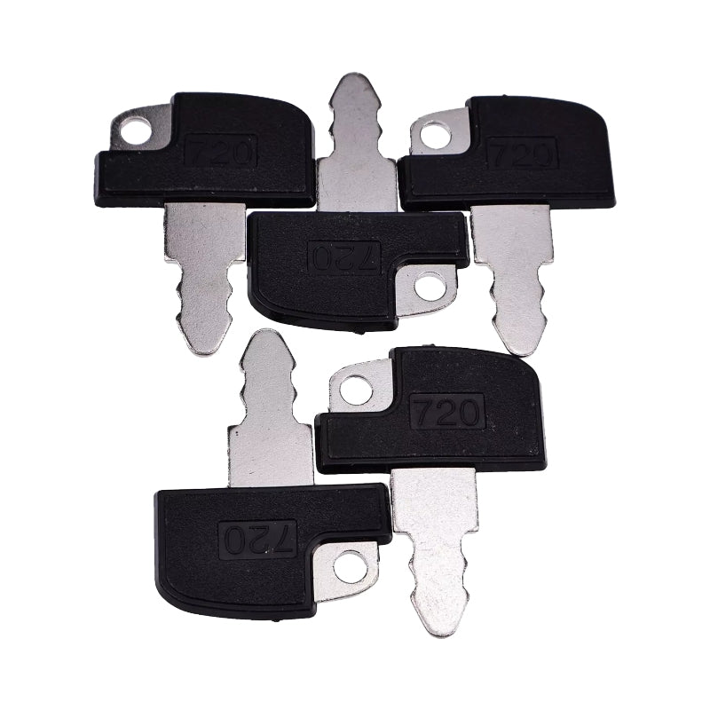 5 Keys 14446213202 14446213200 12657078720 for TYM 40H T194H T233 T234 T264 T273 T290 T300 T303 T330 T353 Mahindra 2310 2810 3510 4010 4110 4510 7010 7810 Tractor