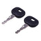 5 Pieces Ignition Key 6971041 603 57189-3 for Bobcat B100 B250 B300 BL275 BL370 BL470 BL575 T2250 T2556 T2566 T35100 T3571 T40140 V518 V623 V723