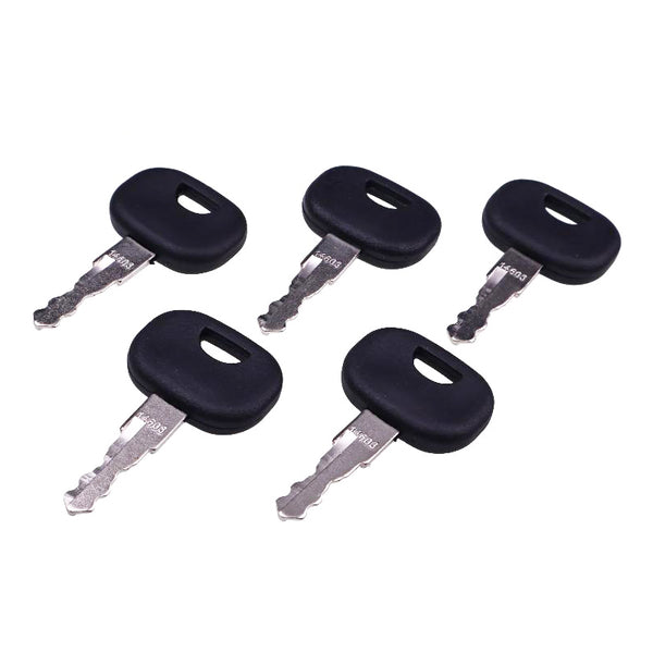 5 Pieces Ignition Key 6971041 603 57189-3 for Bobcat B100 B250 B300 BL275 BL370 BL470 BL575 T2250 T2556 T2566 T35100 T3571 T40140 V518 V623 V723