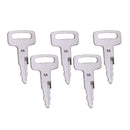 5 Pieces Ignition Key KEY00-GB01A NIS-1A 1A for Nissan Forklift Heavy Equipment