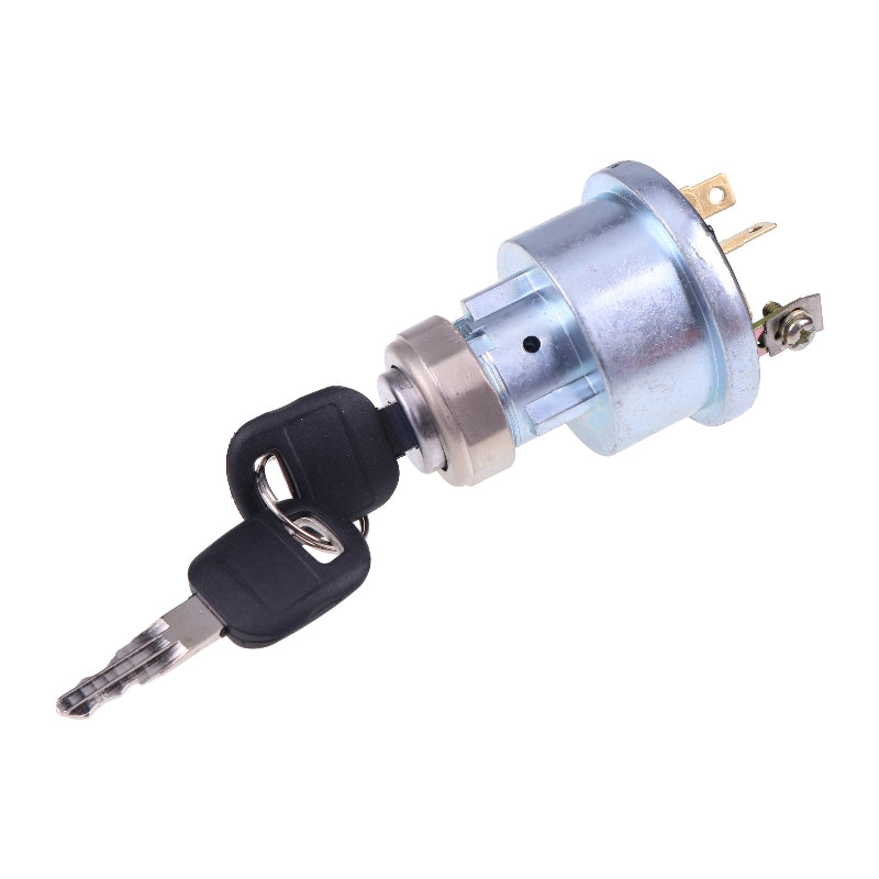 5 Pins Ignition Switch With 2 Keys 3E-0156 for Caterpillar CAT Engine 3126B 3196 3456 C7 C9 C18 C27 C32 Loader 966D 966E 950E 950B