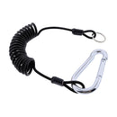 6 Foot Black Trailer Breakaway Cable Trailer Safety Rope