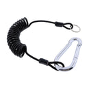 6 Foot Black Trailer Breakaway Cable Trailer Safety Rope