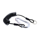 6 Foot Black Trailer Breakaway Cable Trailer Safety Rope