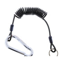 6 Foot Black Trailer Breakaway Cable Trailer Safety Rope