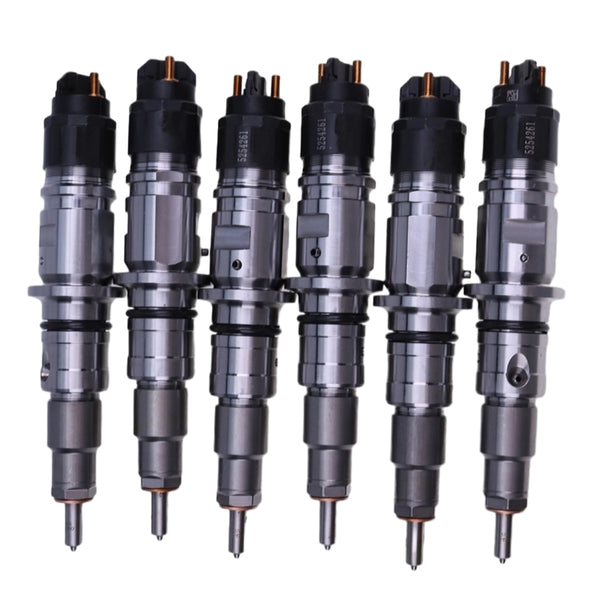 6 PCS Fuel Injector 0445120177 5254261 for Cummins Engine QSB6.7L ISB6.7L
