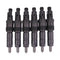 6 Pcs Fuel Injector AR74665 AR101885 for John Deere Engine 6404 6466 Tractor 4040 4240 4440 4050 4250 4450 4350 Excavator 690B 892DLC