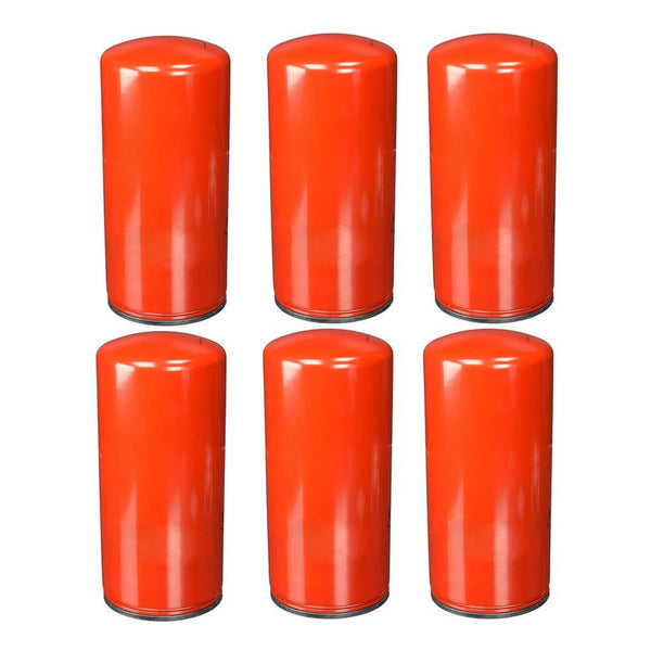 6 Pieces Oil Filter 3401544 LF9009 P553000 for Cummins Engine 4B3.9 6B5.9 B4.5 ISB6.7 ISL8.9 QSC8.3 QSL9 N14 Hyundai Excavator Loader Forklift