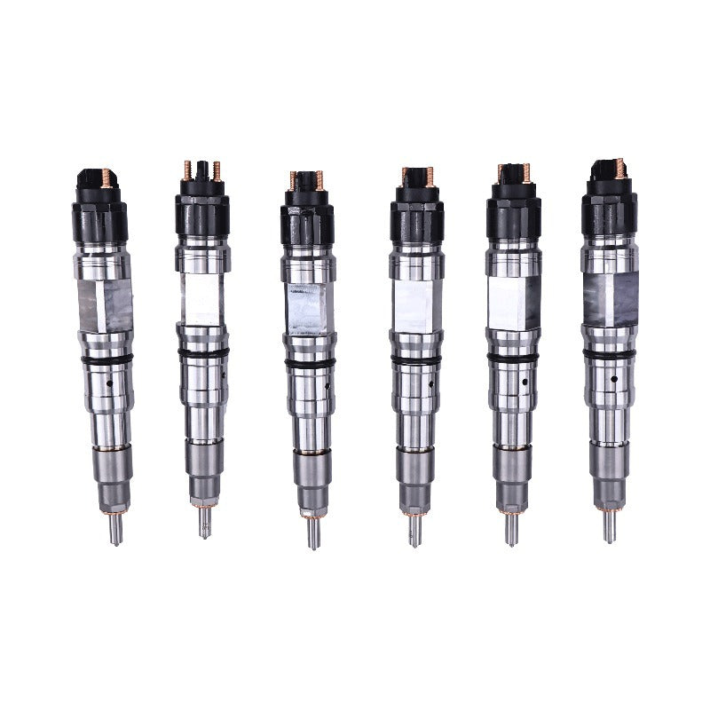 6 Pieces Fuel Injector 0445124013 0445124012 for International Engine MaxxForce 11 13 Truck 7600 8600 LoneStar