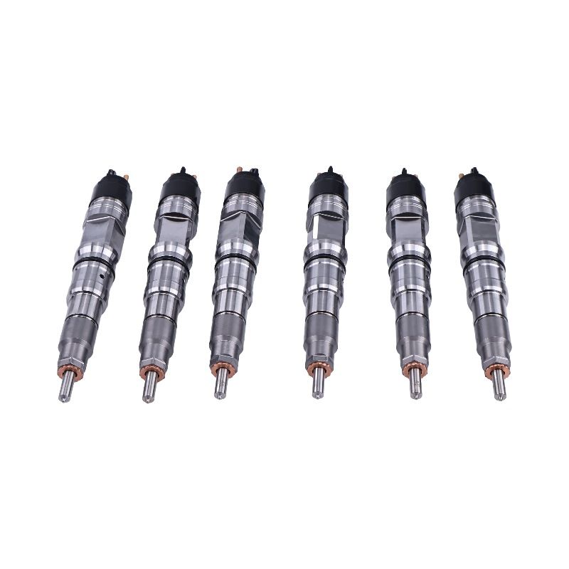 6 Pieces Fuel Injector 0445124013 0445124012 for International Engine MaxxForce 11 13 Truck 7600 8600 LoneStar