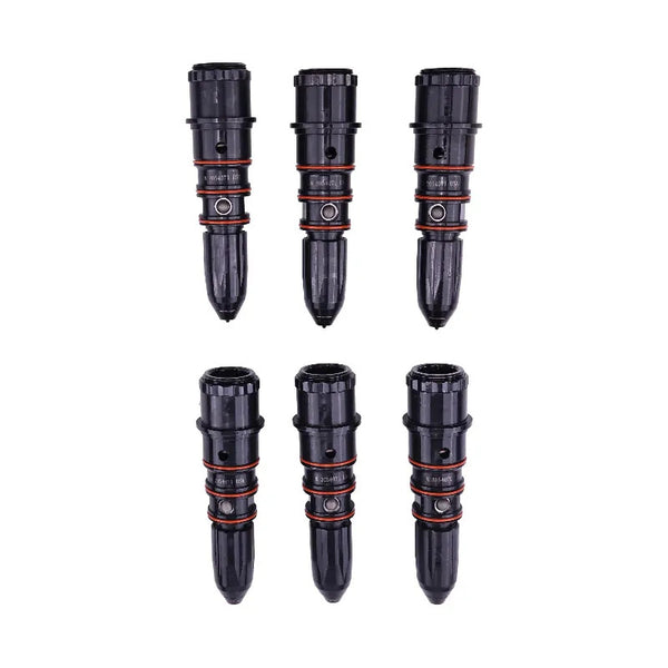 6 Pieces Fuel Injector 3018346 3054071 for Cummins Engine N855 NT855