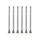 6 Pieces Valve Push Rod 119717-14400 91858388 for Yanmar Engine 3TNV76 3TNV80 New Holland Excavator E19D E20D E25D